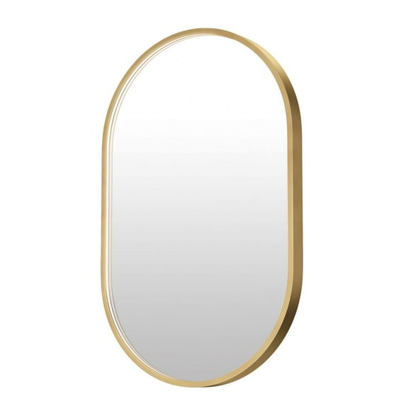E42071-GLD ET2 Lighting Elisse - 36W 1 LED Mirror-32 Inches Tall and 20 Inches Wide-Gold Finish