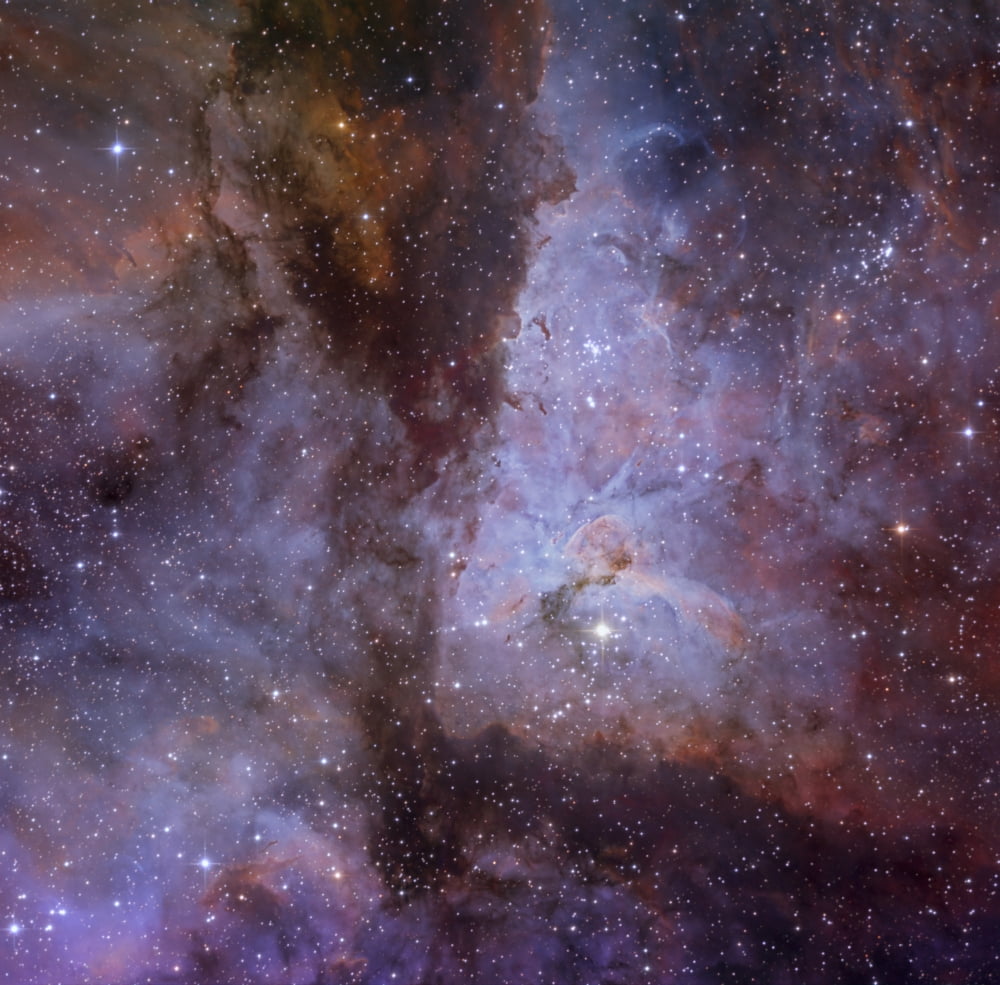 Eta Carinae Nebula Canvas Art - Ken CrawfordStocktrek Images (29 x 28)