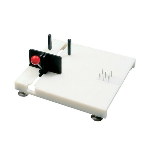 Etac Deluxe Plastic One-Handed Kitchen Paring Board, Right or Left Handed Use, 12" Length, 11" Width