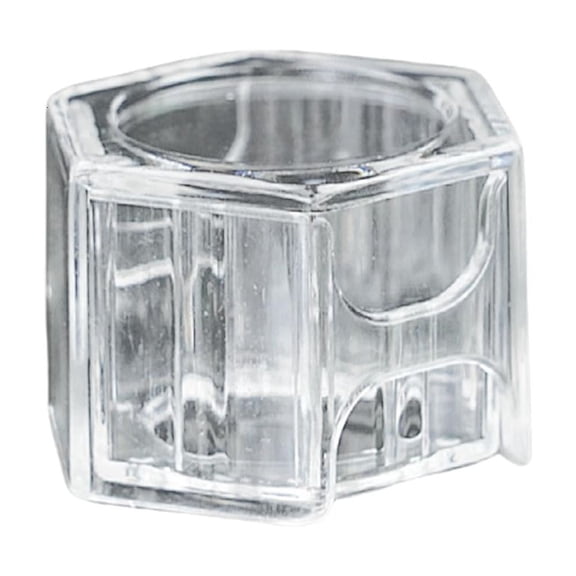 Etalchic Acrylic Antifouling Billiard Chalk Powder Box Clear Billiard Chalk Storage Case