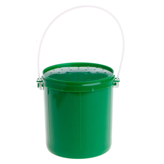 Etalchic Fishing Bait Bucket Breathable Live Earthworm Maggot Worm Lures Container Tackle