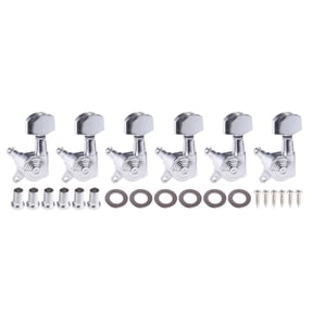 Etalchic Guitar Locking Tuners (6 Right/Left), 1:18 Lock String Sealed Tuning for Key Pegs Machine for Head Set Replacement for G