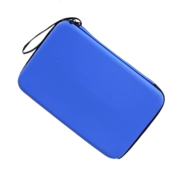 Etalchic Hard Table Tennis Rackets Bag Square Pingpong Paddle Storage Bag Enduring Waterproofs Zippers Handbag Holds 2 Rackets
