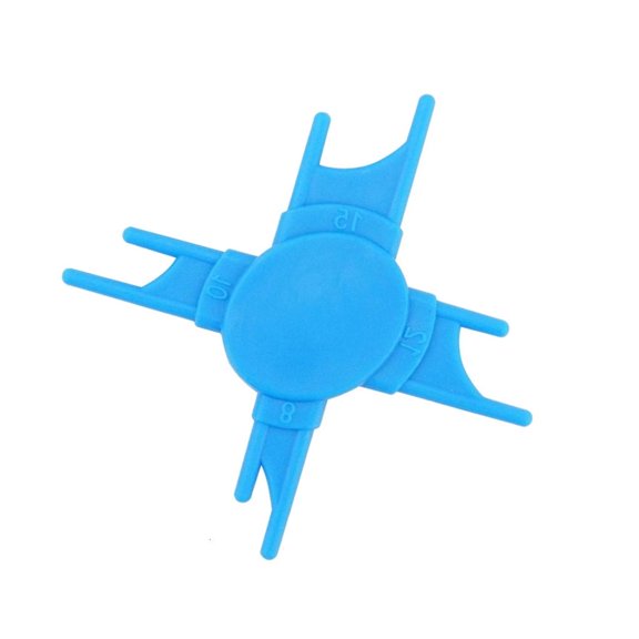 Etalchic Knotter Puller Line Tool Fishing Line Knotting Tool 8/10/12/15mm Sizer
