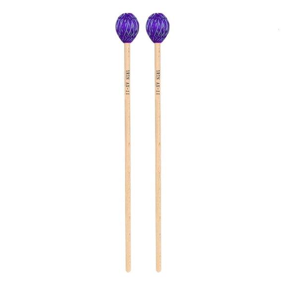 Etalchic Medium Hard Yarn Head Marimba Mallets Keyboard Marimba Instrument Drum Stick Percussion Vibrophone Mallets Easy to Use