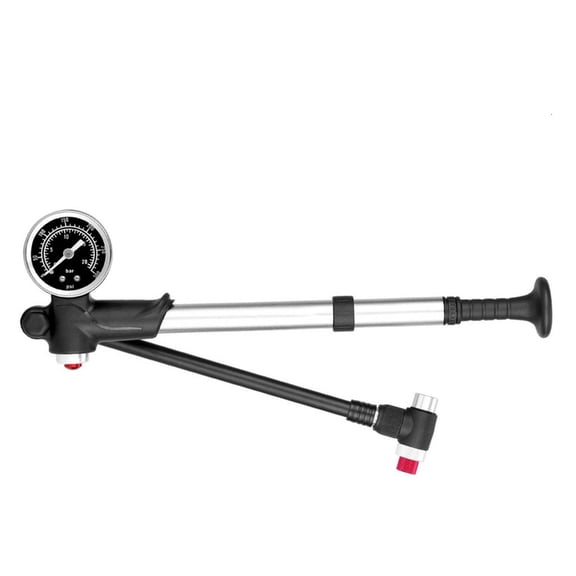 Etalchic Shock Pumps for Mountain Bike 300PSI Pumps Inflator for Tire Valves