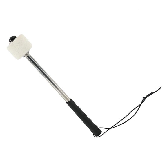 Etalchic Snares Durm Hammer Professional March Bass Felt Head Drumsticks with Rope