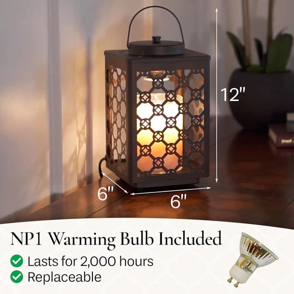 Etc - Garden Rubbed Bronze Candle Warmer