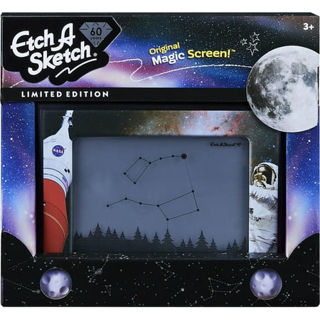 Etch A Sketch Classic, NASA Inspired Limited-Edition Drawing Toy with Magic Screen, for Ages 3 and up