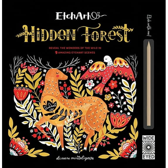Etchart: Etchart: Hidden Forest : Reveal the wonders of the wild in 9 amazing Etchart scenes (Edition 1) (Hardcover)