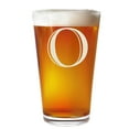 thumbnail image 1 of Etched Monogram 16oz Pint Glass for Beer or Soda (Letter O) A-Z Personalized gifts for him, Customized pint glasses, Custom initial, Birthday gift for Men Brother Husband, 1 of 5