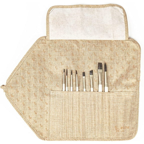 Etchr Gouache Brush set of 8 (1055)