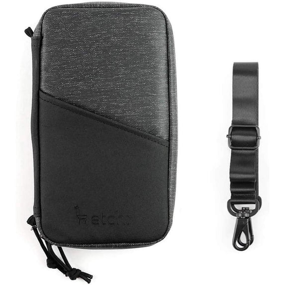 Etchr Lab Field Case - Multifunctional Art Supply Bag and Weatherproof Travel Organizer with Tool Management System and Adjustable Shoulder Strap - Vegan-Friendly - Left and Right Handed Supply Case