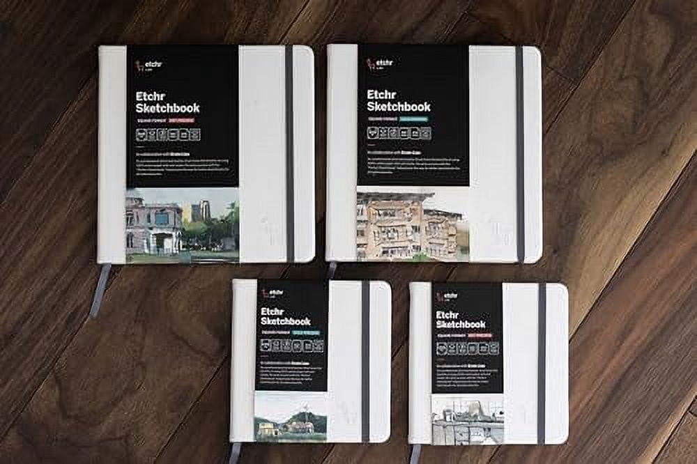 Aazon.co: Etchr Ixed Edia Hardbound Sketchbook - Hot Press