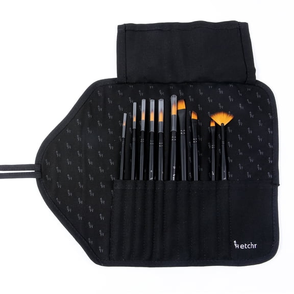 Etchr Watercolor Brush set of 10 (1030)