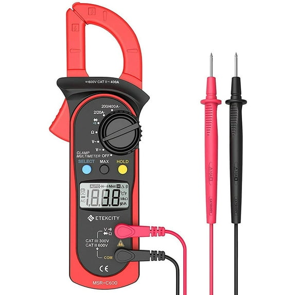 Etekcity Auto-Ranging Clamp Meter