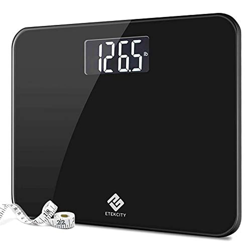 Etekcity Digital Body Weight Scale, 440 lb Capacity, Large 13.8 x 11.8