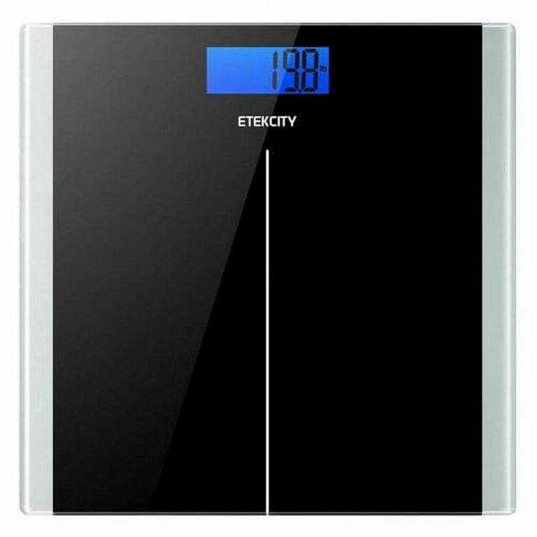 Etekcity Digital Body Weight Bathroom Scale with Step-On Technology, 400-lbs