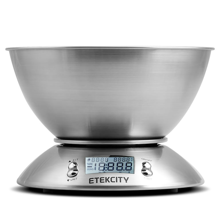  Etekcity Food Kitchen Scale With Bowl, Digital Ounces