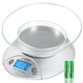 thumbnail image 1 of Etekcity Food Kitchen Scale With Bowl, Digital Ounces and Grams for Cooking, Baking, Meal Prep, Dieting, and Weight Loss, 11lb/5kg, Backlit Display, 1 of 3