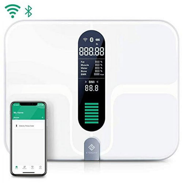 Etekcity Scales for Body Weight, Smart Scale with Wifi, Bluetooth, Bathroom