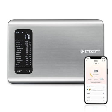 Etekcity ESN00 Digital Kitchen Scale, Smart Food Scale With Nutritional...