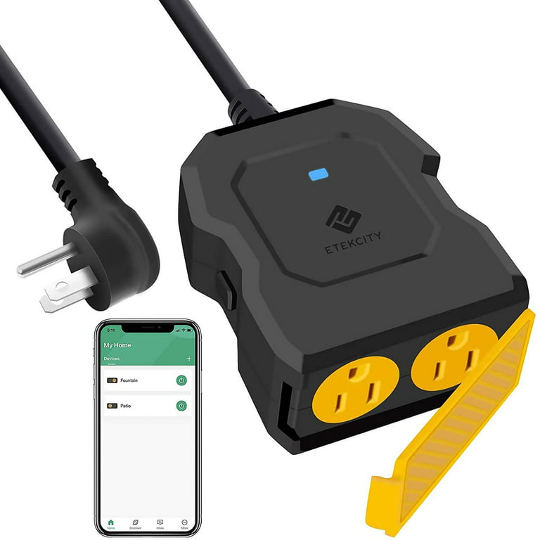 STITCH Outdoor 2-Outlet Smart Plug 