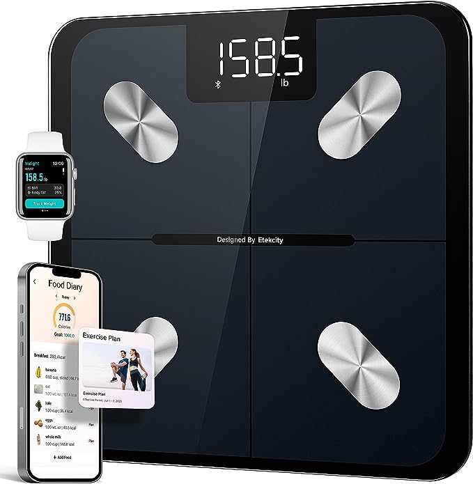 Etekcity Smart Scale for Body Weight FSA HSA Store Eligible, Bathroom