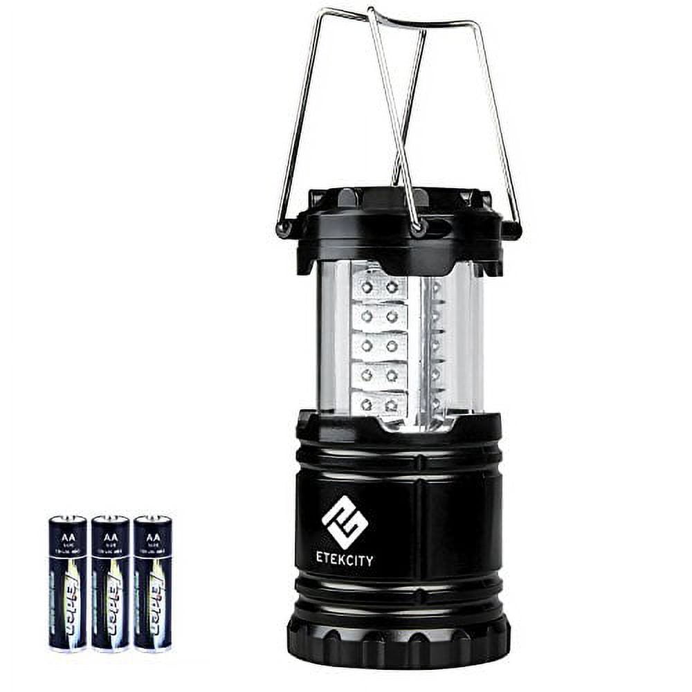 Etekcity Camping Lantern Battery Powered LED for Power Outages, Emergency  Light for Hurricane Supplies Survival Kits, Operated Lamp, Camping Gear  Accessories Essentials, 2 Pack