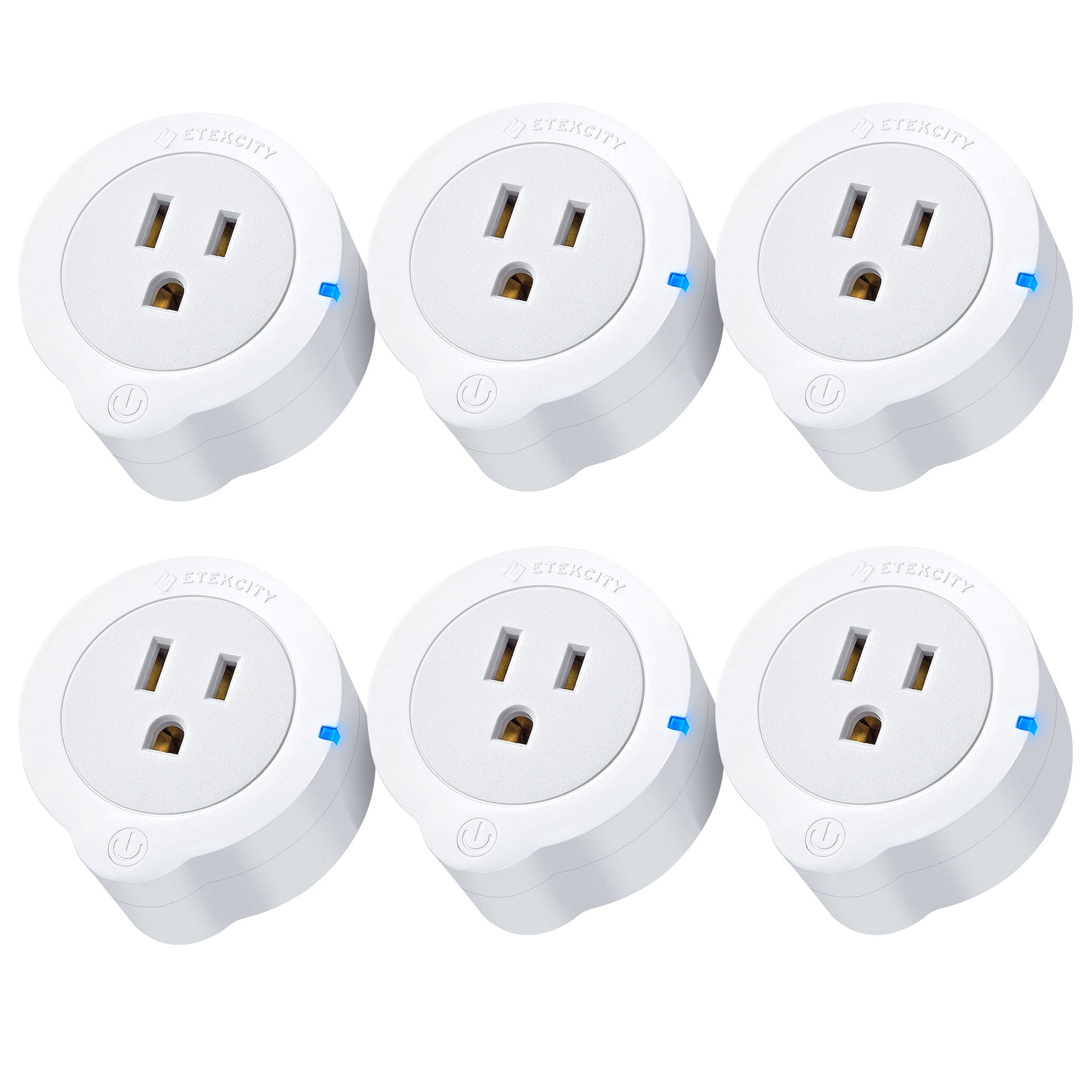 Etekcity Voltson Smart Wifi Outlet Plug 10 amps 6 Count
