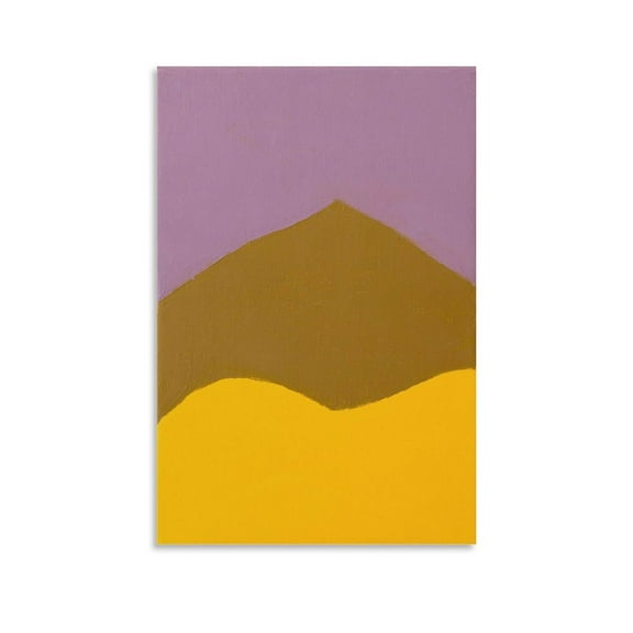 Etel Adnan Poster Homage to Carolyn Canvas Famous Paintings, Wall Art Posters, Decorative Hanging Pictures Wall Art Poster Scroll Canvas Painting Picture Living Room Decor Home 12x18inch(30x45cm)