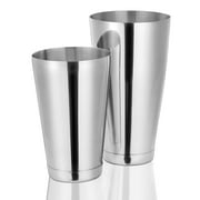 Etens Professional Boston Cocktail Shaker Set with 18oz & 28oz Metal Bar Tins for Bartending