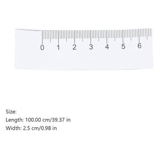 Edtape 24Inch/60CM Paper Tape Measure, Disposable Wound Measuring  Rulers，Educare Measuring Tape, Wound Measurement Tools, Medical Measurement