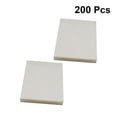 thumbnail image 1 of 200 Pcs Clear Universal Thermal Laminating Sheets Pouches Photo Sealing Film Thermoplastic Sealing File Waterproof Protective Film for Home Office Store White (0.055mm, 3 Inch), 1 of 6