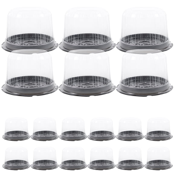 Etereauty 6.30" x 6.30" x 4.13" Cake Box (20 Count)
