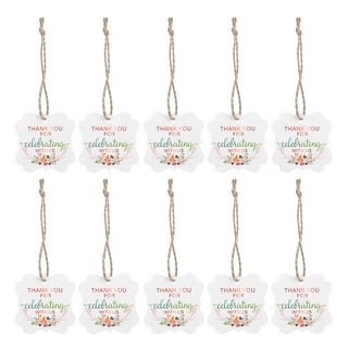 Christmas Antlers & Ornaments Gift Wrap / Gift Bag Tags -Bulk 50pack 