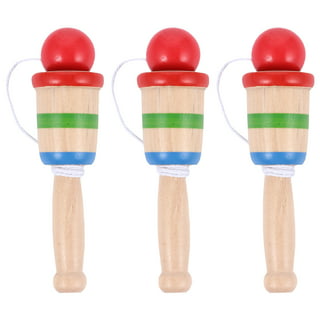 Wooden Ball in a Cup Game Catch Ball Games Cup Ball Game Mini Wood