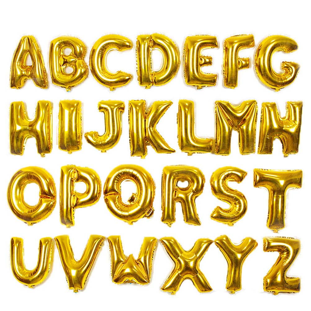 Aluminum balloon letters deals