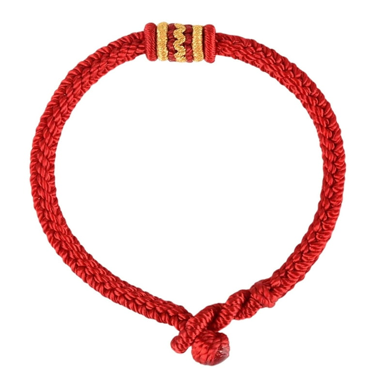 Etereauty Bracelet Bracelets Red String Cord Chinese Years New Cuff Religious Braided Luck Good Lucky Matching Color Walmart
