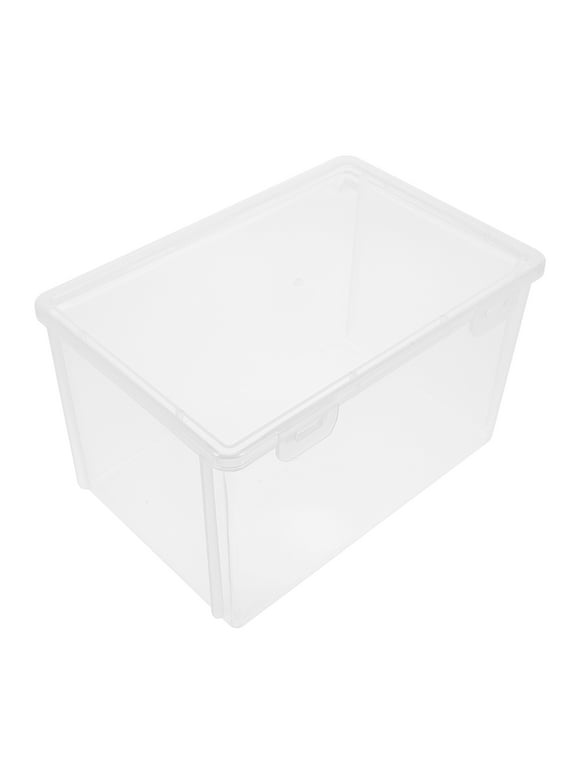 Etereauty Bread Container Box Storage Keeper Dispenser Containers Loaf Case Clear Plastic Bin Cake Refrigerator Fresh Airtight
