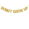 thumbnail image 1 of KAKOWELY Donut Theme Party Decoration Golden 1Set Approx 197in Length, 1 of 6