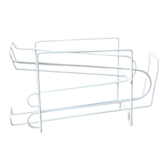 White Iron Beer Rack with Fine Craftsmanship and Nice Load Bearing for Storage Use Can Hold 10 Cans