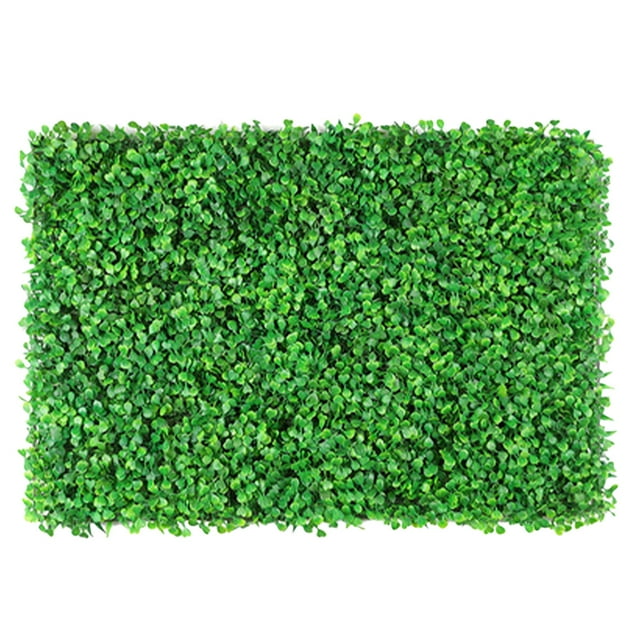 Grass Wall Panels Fake Artificial Turf Hedge Faux Panel Ivy Greenery Privacy Garden Screen Boxwood Fence Backdrop Mats
