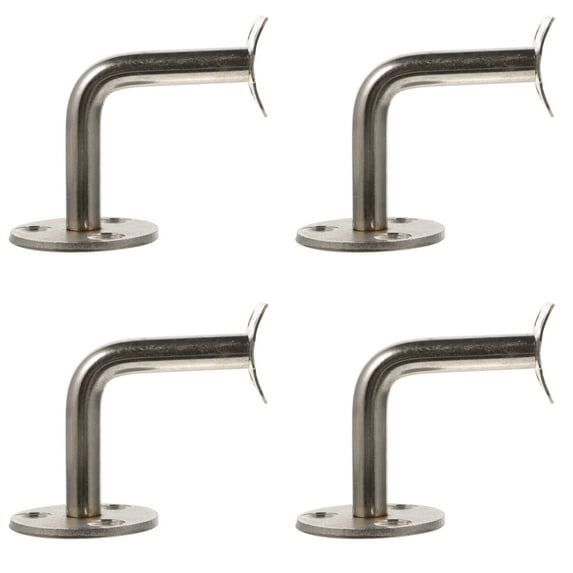 Handrail Bracket Wall Staircase Mount Stair Brackets Supportholder Pipe Banister Railing Metal Stairs Rail Surface Rack