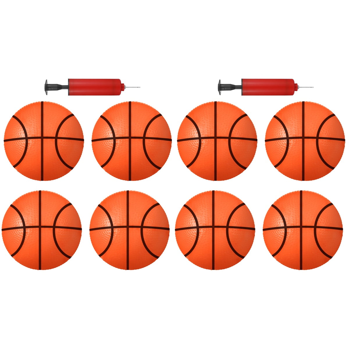 Etereauty Mini Basketball Basketball Hoop Basketballs Ball Indoor Pool