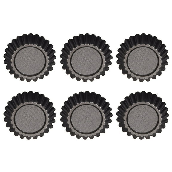 Etereauty Mini Tart Small Mold Tins Quiche Pans Pastry Oven Pie Tin Cupcake Tartlet Tray Shell Flan Muffin Dishes