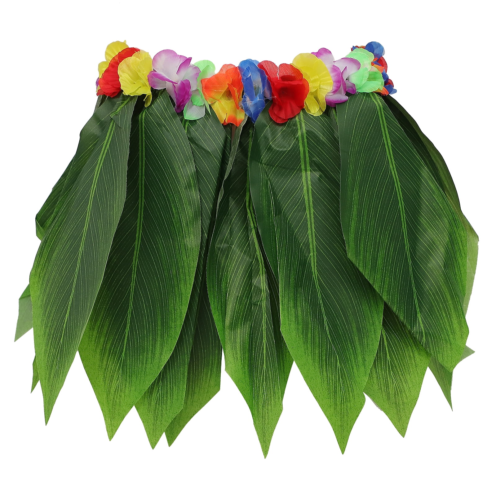 Hawaiian Grass Skirts Adult Hula Skirt Party Luau Dancer Cheerleader  Clothes Elastic