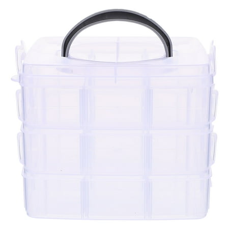 Storage Box Box Organizer Stackable Jewelry Diy Beads Compartment Case Craftfitting Bead Container Washi Hair