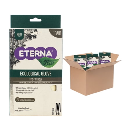 Eterna Ecological Gloves M (12/1), 90 oz, Pack of 3