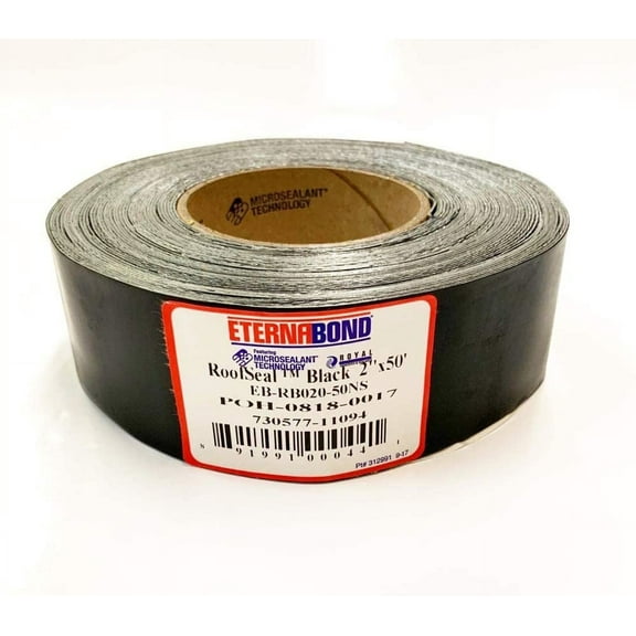 EternaBond 2" X 50' Black Roof and Leak Repair Tape